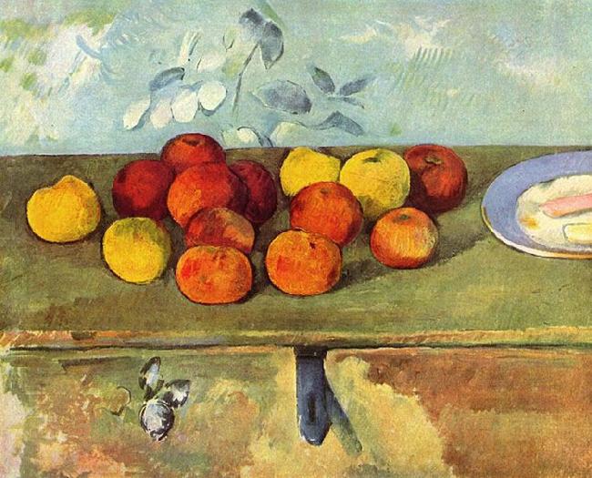 Paul Cezanne Stilleben mit apfeln und Geback China oil painting art
